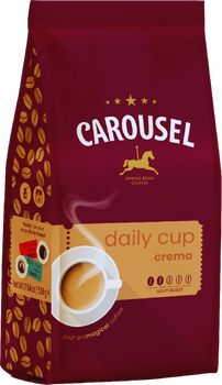 CAROUSEL DAILY CUP CREMA 1 KG - kawa ziarnista