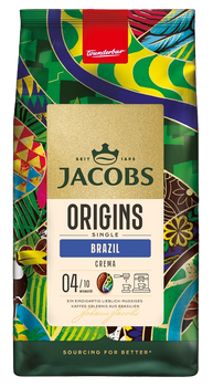 JACOBS ORIGINS SINGLE BRAZIL CREMA 1 KG - kawa ziarnista