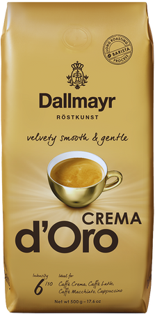 DALLMAYR CREMA D'ORO 1 KG - kawa ziarnista
