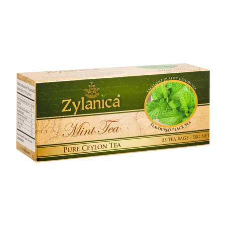 ZYLANICA MINT TEA 25 TOR - herbata czarna