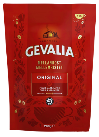 GEVALIA MELLANROST ORIGINAL 200 GR - kawa rozpuszczalna
