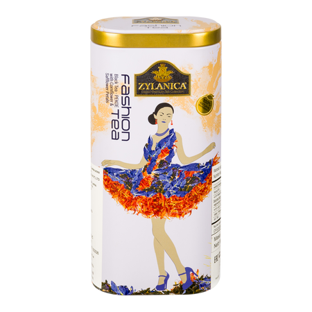 ZYLANICA FASHION CORNFLOWER & SAFFLOWER 100 GR - herbata czarna