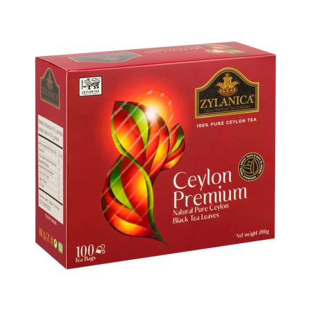 ZYLANICA NEW DESIGN CEYLON PREMIUM 100 TOR - herbata czarna