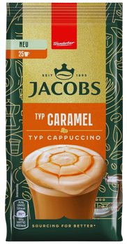 JACOBS CAPPUCCINO CARAMEL 360 GR - kawa rozpuszczalna