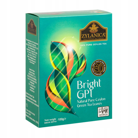 ZYLANICA NEW DESIGN BRIGHT GP1 100 GR - herbata zielona 