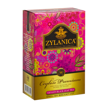 ZYLANICA PREMIUM ENGLISH BREAKFAST FBOP 100 GR - herbata czarna
