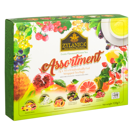 ZYLANICA ASSORTMENT 6 X 10 TOR - herbata zielona