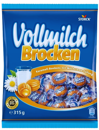 VOLLMILCH BROCKEN 315 GR - karmelowe cukierki