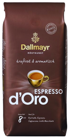 DALLMAYR ESPRESSO D'ORO 1 KG - kawa ziarnista