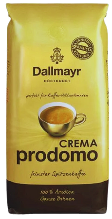 DALLMAYR CREMA PRODOMO 1 KG - kawa ziarnista