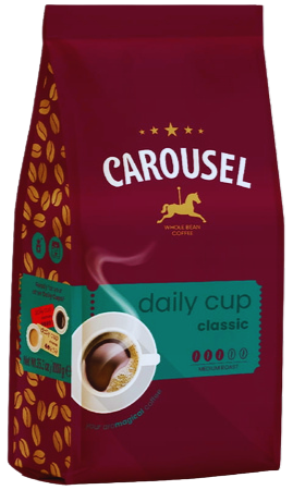 CAROUSEL DAILY CUP CLASSIC 1 KG - kawa ziarnista