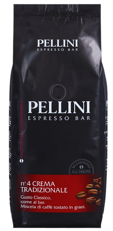 PELLINI ESPRESSO BAR No4 CREMA TRADIZIONALE 1 KG - kawa ziarnista