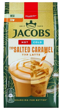 JACOBS SALTED CARAMEL TYP LATTE 340 GR - kawa rozpuszczalna