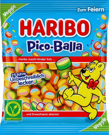 HARIBO PICO BALLA 160 GR - żelki owocowe