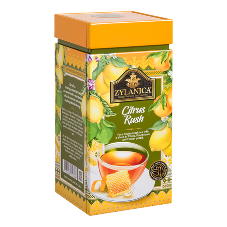 ZYLANICA CITRUS RUSH 200 GR - herbata czarna