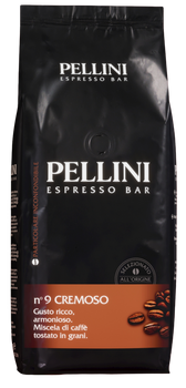 PELLINI ESPRESSO BAR No9 CREMOSO 1 KG - kawa ziarnista