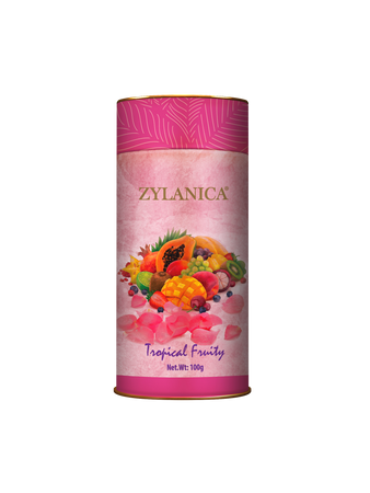 ZYLANICA PAPER CADDIES TROPICAL FRUITY 100 GR - herbata czarna