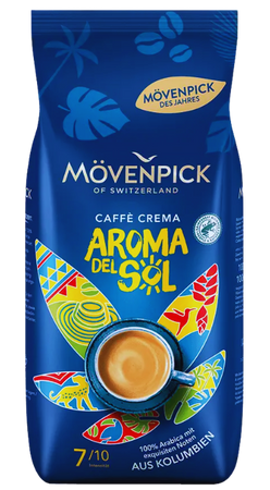 MÖVENPICK CAFFE CREMA AROMA DEL SOL 1 KG - kawa ziarnista