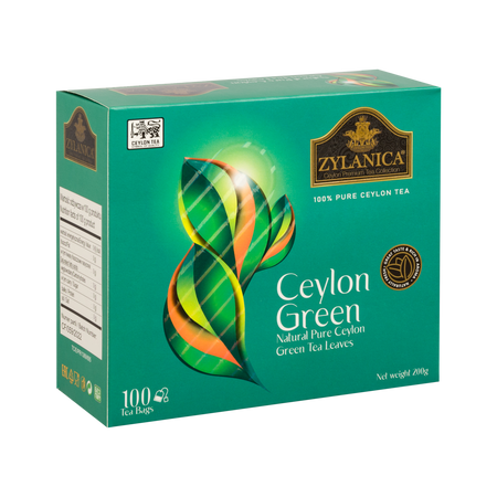 ZYLANICA NEW DESIGN CEYLON GREEN 100 TOR - herbata zielona