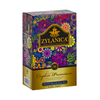 ZYLANICA CEYLON PREMIUM EARL GREY FBOP 100 GR - herbata czarna