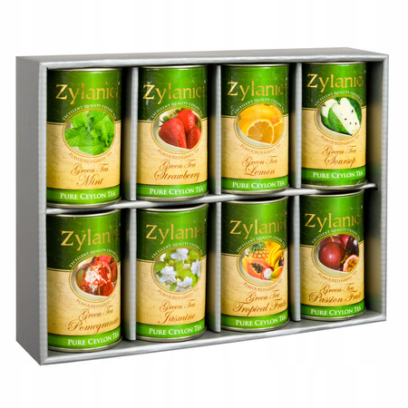 ZYLANICA FLAVOUR COLLECTION 8 X 30 GR - herbata zielona