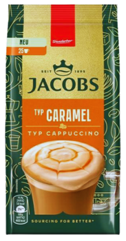 JACOBS CAPPUCCINO CARAMEL 360 GR - kawa rozpuszczalna