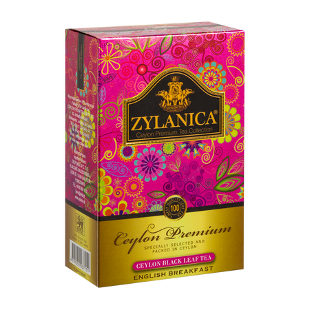 ZYLANICA PREMIUM ENGLISH BREAKFAST FBOP 100 GR - herbata czarna