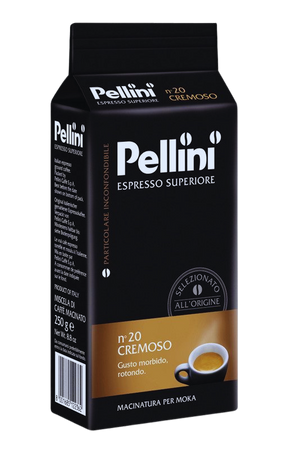 PELLINI ESPRESSO SUPERIORE No20 CREMOSO 250 GR - kawa mielona