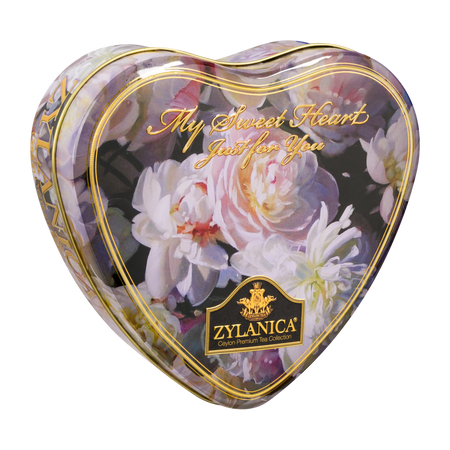 ZYLANICA HEART FLORAL 100 GR - herbata czarna