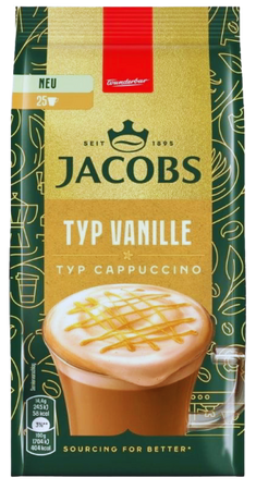 JACOBS CAPPUCCINO VANILLE 360 GR - kawa rozpuszczalna