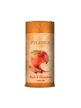 ZYLANICA PAPER CADDIES APPLE & CINNAMON 100 GR - herbata zielona