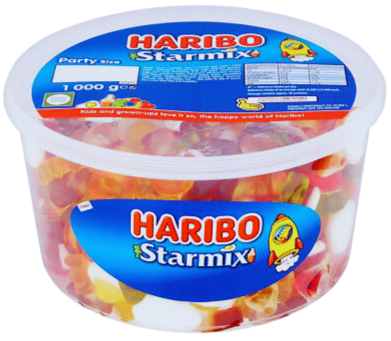 HARIBO STARMIX 1 KG - mix żelków owocowych