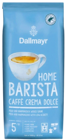 DALLMAYR HOME BARISTA CAFFE CREMA DOLCE 1 KG - kawa ziarnista