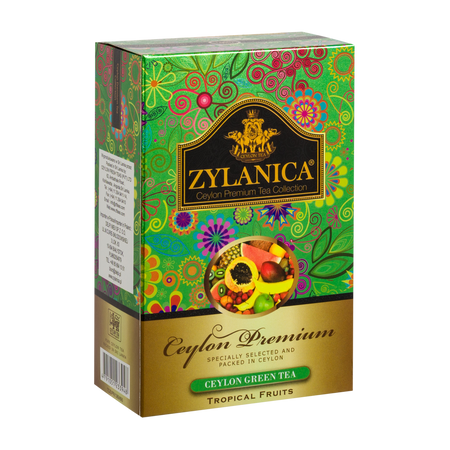 ZYLANICA CEYLON PREMIUM TROPICAL FRUITS 100 GR - herbata zielona