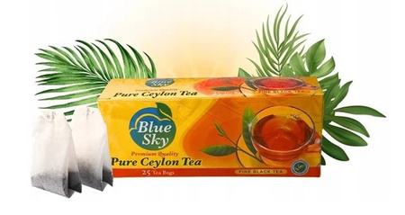 BLUE SKY PURE CEYLON TEA 25 TOR - herbata czarna