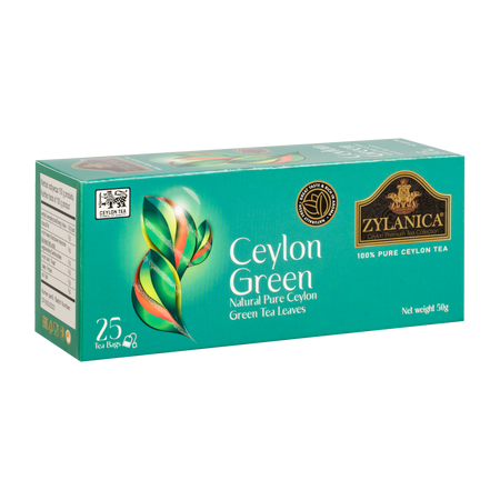 ZYLANICA NEW DESIGN CEYLON GREEN 25 TOR - herbata zielona