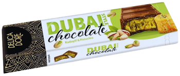 DUBAI STYLE CHOCOLATE 70 GR - czekolada mleczna z nadzieniem pistacjowym