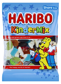HARIBO KINDERMIX 185 GR - mix żelków