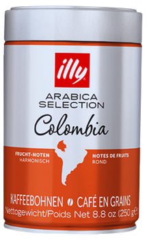 ILLY ARABICA SELECTION COLOMBIA 250 GR - kawa ziarnista
