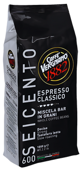 CAFFE VERGNANO 1882 SEICENTO ESPRESSO CLASSICO 600 1 KG - kawa ziarnista
