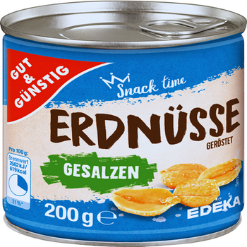 ERDNUSSE GESALZEN 200 GR - orzeszki solone