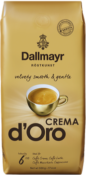 DALLMAYR CREMA D'ORO 1 KG - kawa ziarnista
