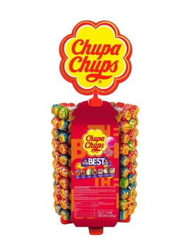 CHUPA CHUPS 2400 GR - lizaki na stojaku 200 szt.