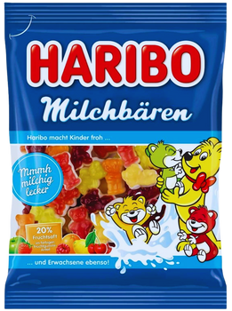 HARIBO MILCHBAREN 160 GR - żelki mleczno-owocowe