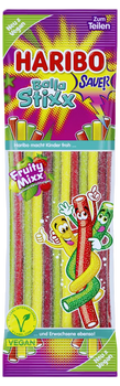 HARIBO BALLA STIXX FRUITY MIXX 175 GR - kwaśne żelki owocowe