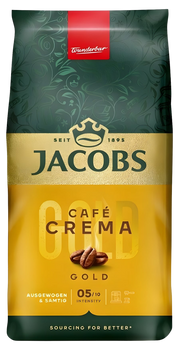 JACOBS CAFE CREMA GOLD 1 KG - kawa ziarnista