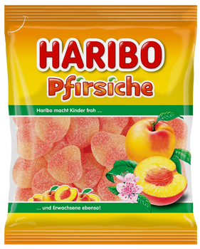 HARIBO PFIRSICHE 175 GR - żelki brzoskwiniowe
