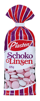 PIASTEN SCHOKO LINSEN 225 GR - drażetki miętowo-czekoladowe