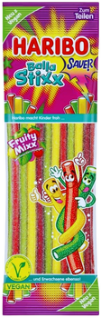 HARIBO BALLA STIXX FRUITY MIXX 175 GR - kwaśne żelki owocowe