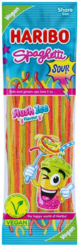 HARIBO SPAGHETTI SLUSH ICE 200 GR - kwaśne żelki owocowe